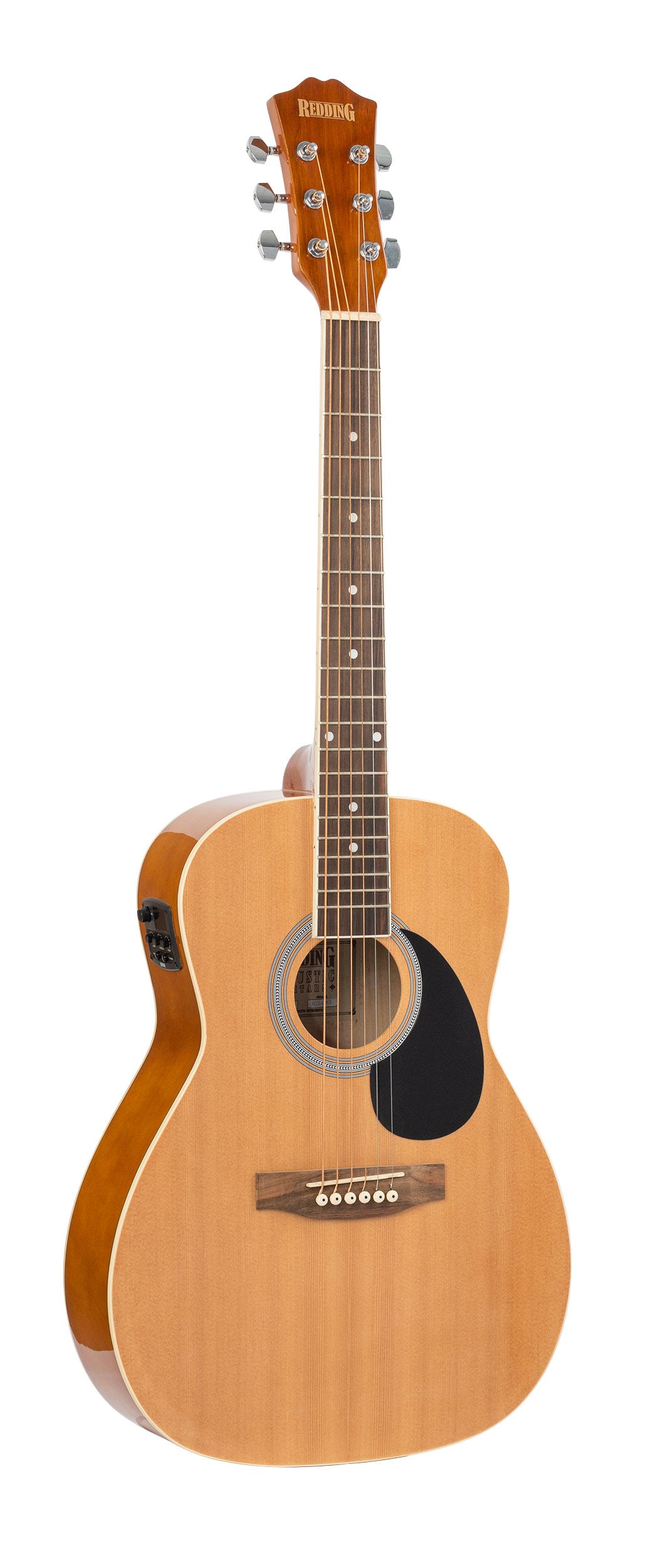 Redding | RED34E | 3/4 Electric/Acoustic Travel Guitar | Natural Redding | RED34E | 3/4 Electric/Acoustic Travel Guitar | Natural